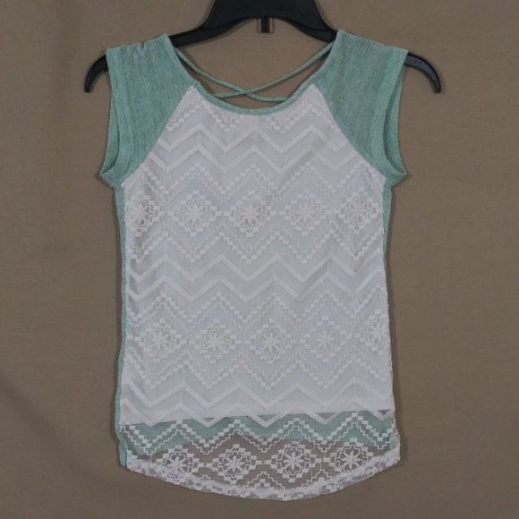 BEAUTEES Girls Owl Front Design Top - Picture 4 of 5